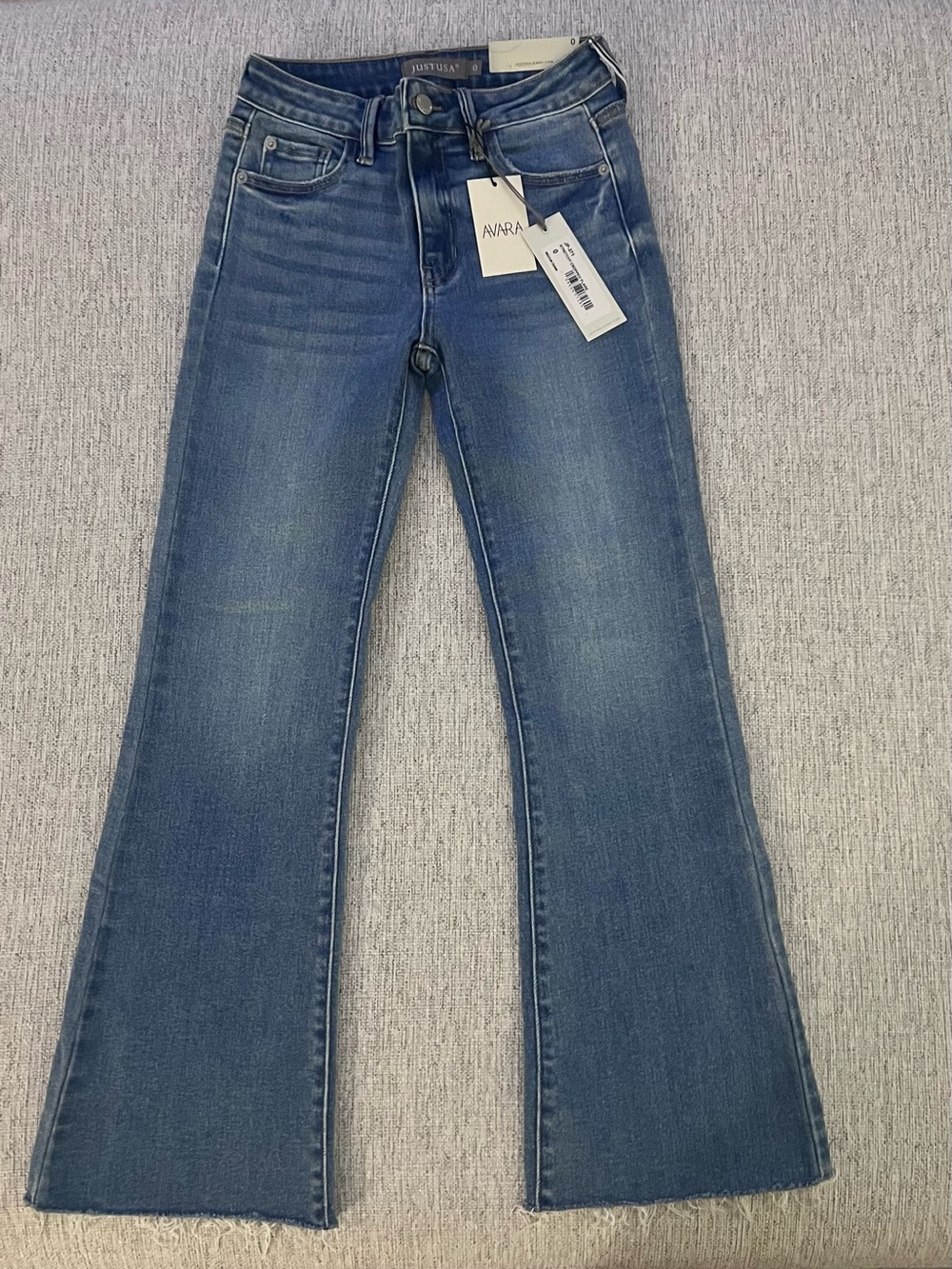 Just Black Medium Blue Flare Jeans
